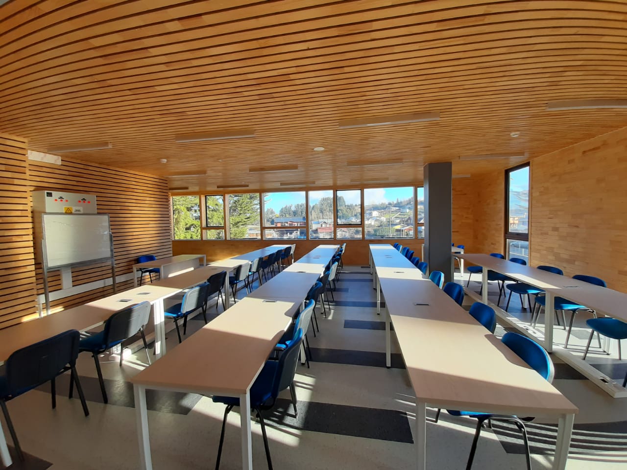Salón de clases en Sede Castro